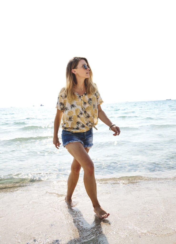 woman holiday journey travel relaxation