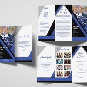 mockup henry l wells jr trifold 11x17in