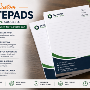custom notepads